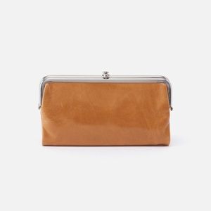 Lauren Clutch-Wallet in rare color honey